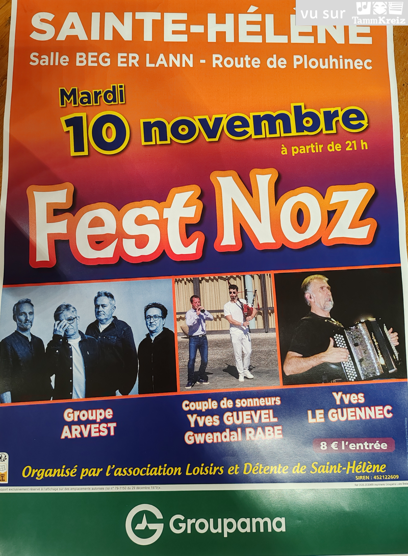 Fest Noz&nbsp;à&nbsp;Sainte-Hélène