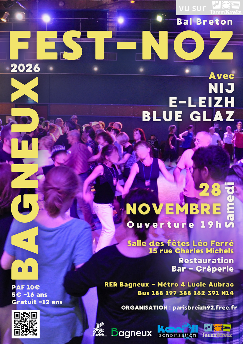 Fest Noz&nbsp;à&nbsp;Bagneux
