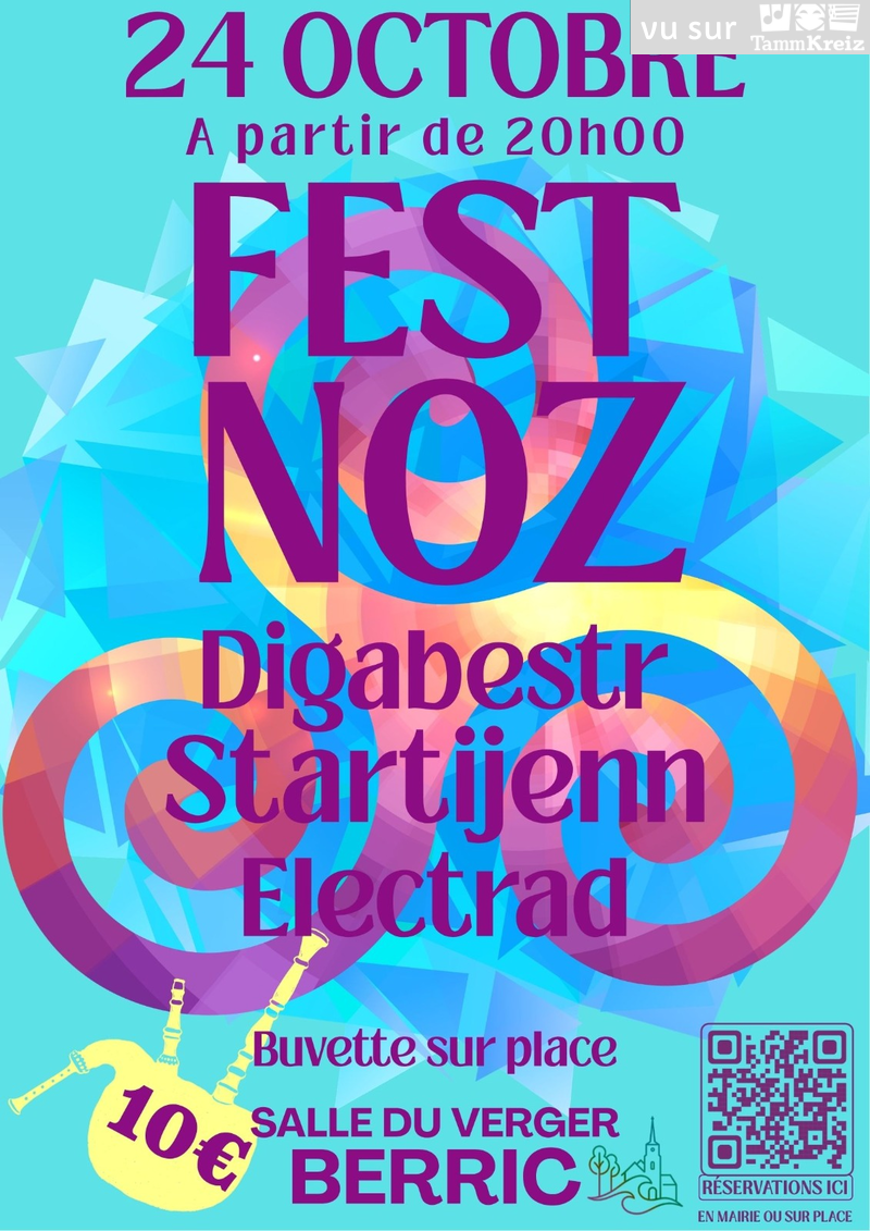 Fest Noz&nbsp;à&nbsp;Berric