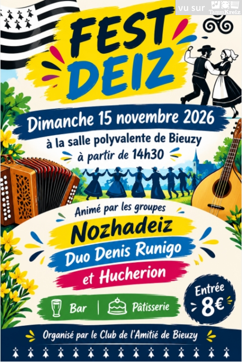 Fest Deiz&nbsp;à&nbsp;Bieuzy-les-Eaux