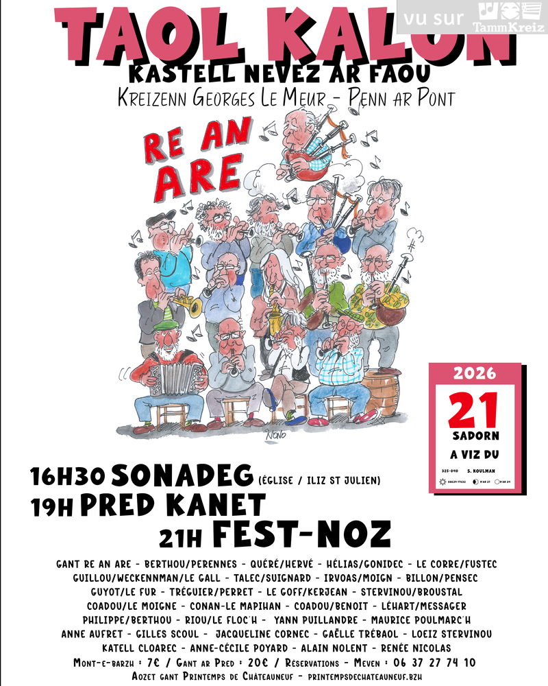 Fest Noz&nbsp;à&nbsp;Chateauneuf-du-Faou