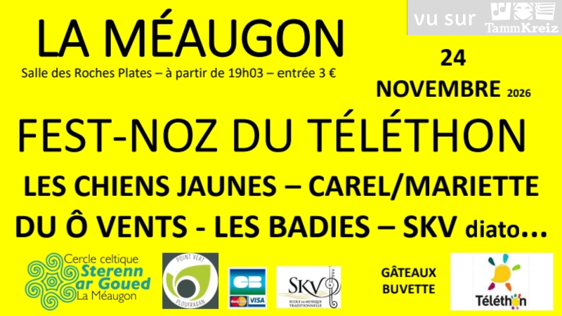 Fest Noz&nbsp;à&nbsp;La Méaugon