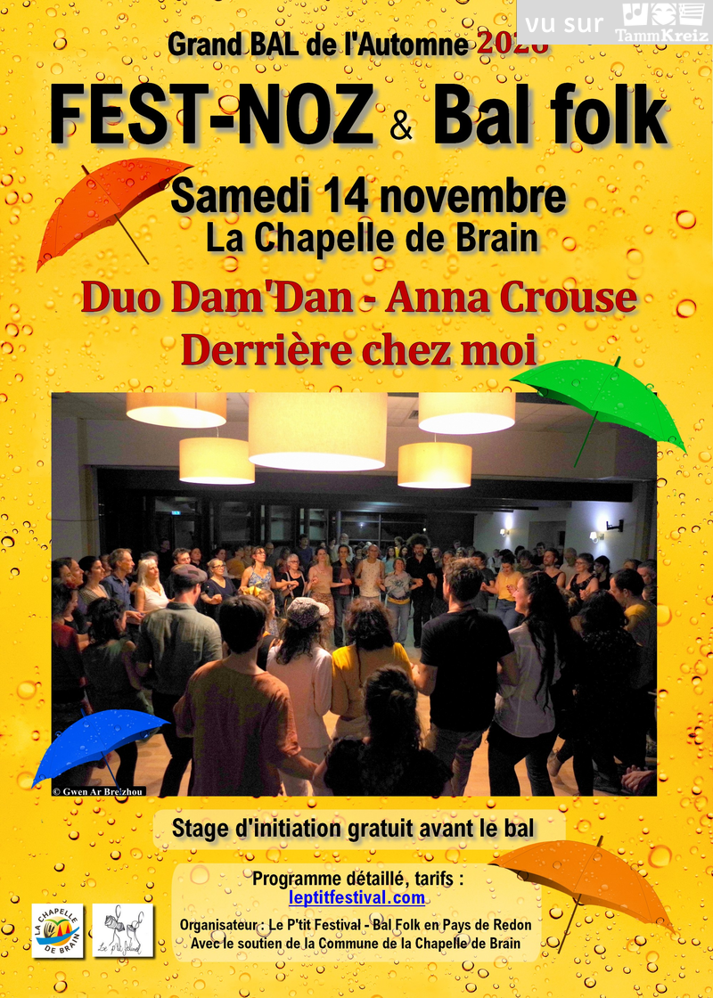Fest-Noz/Bal folk&nbsp;à&nbsp;La Chapelle-de-Brain