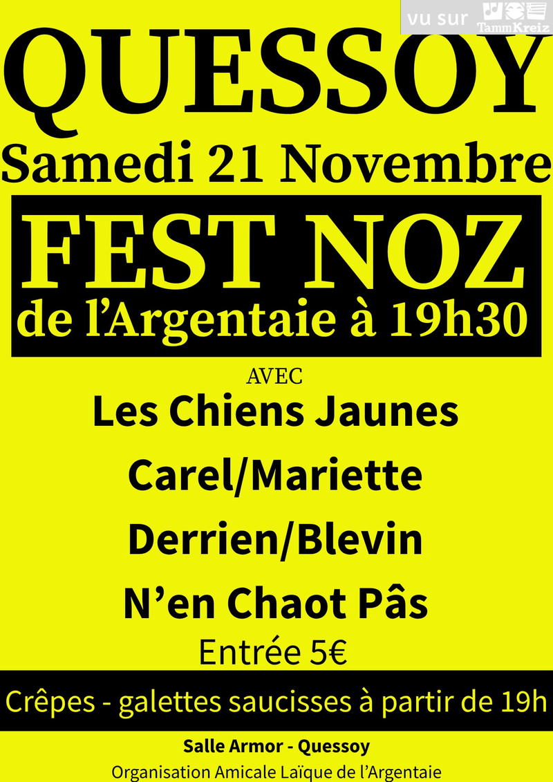 Fest Noz&nbsp;à&nbsp;Quessoy