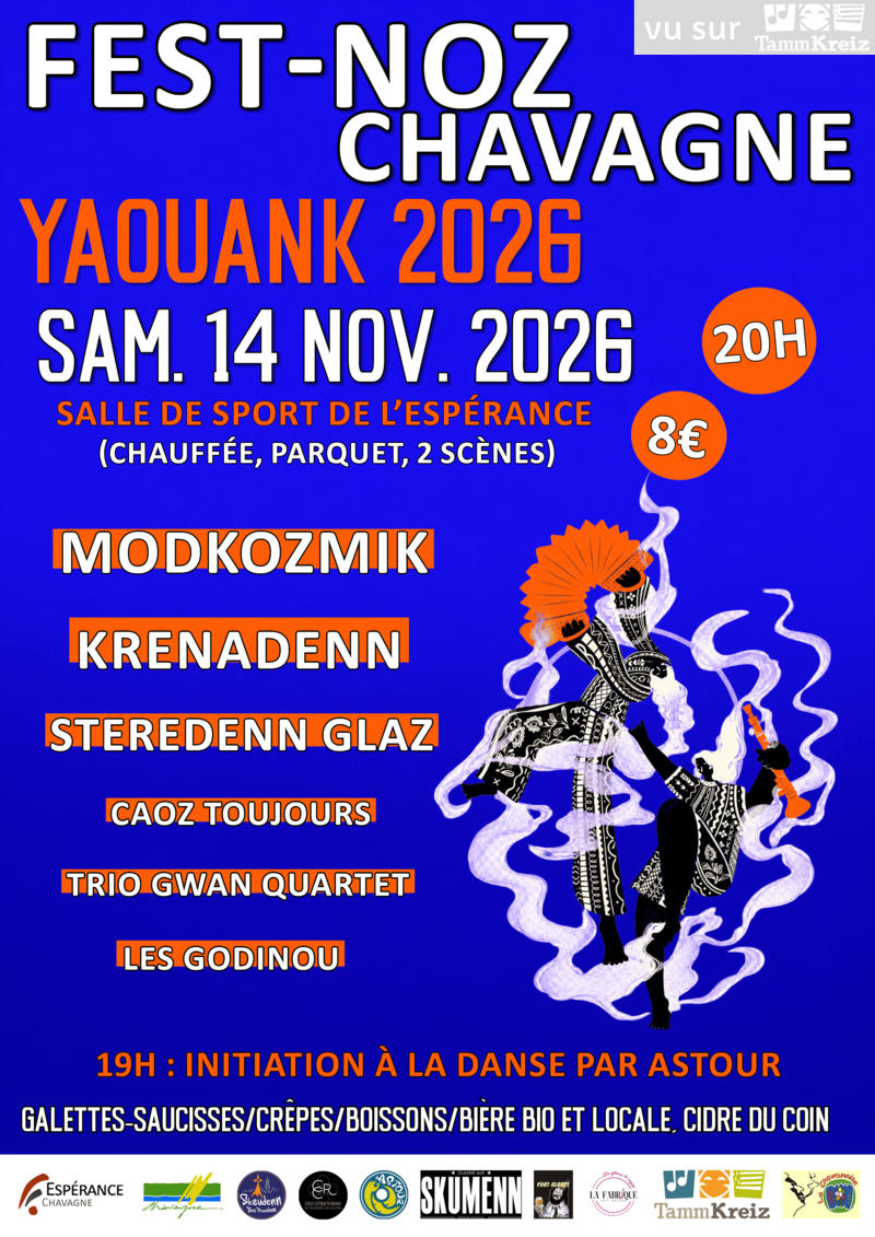 Fest Noz&nbsp;à&nbsp;Chavagne