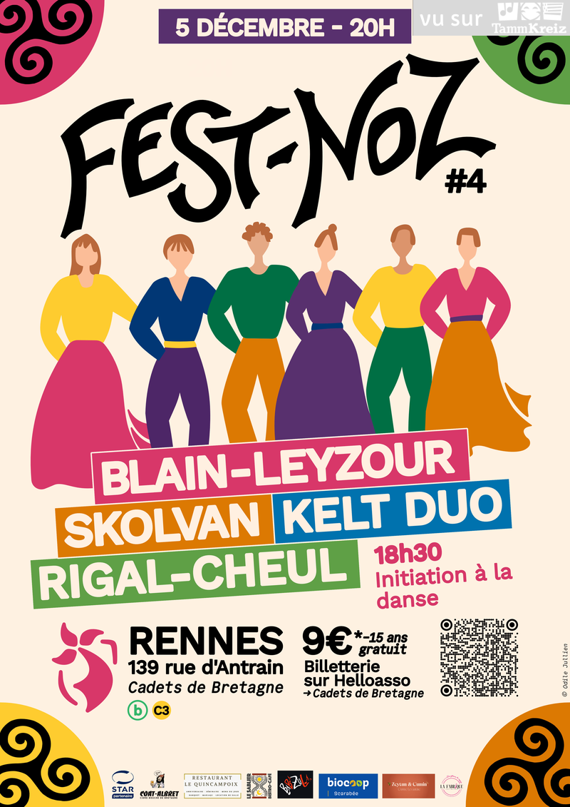Fest Noz&nbsp;à&nbsp;Rennes