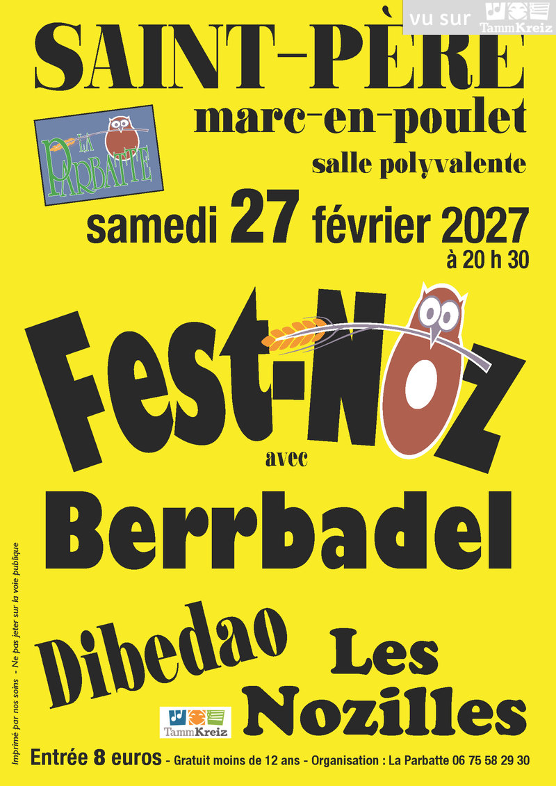 Fest Noz&nbsp;à&nbsp;Saint-Père-Marc-en-Poulet