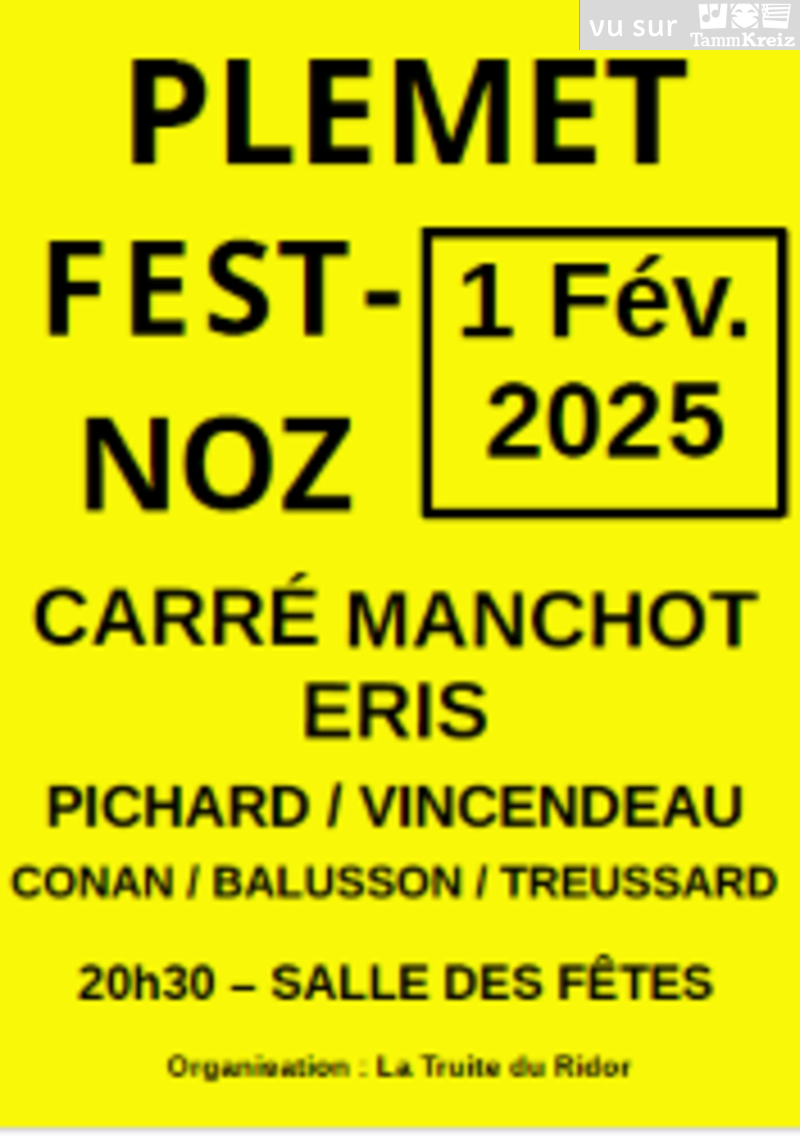 Fest-noz à Plemet