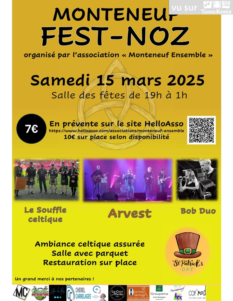 Fest-noz à Monteneuf