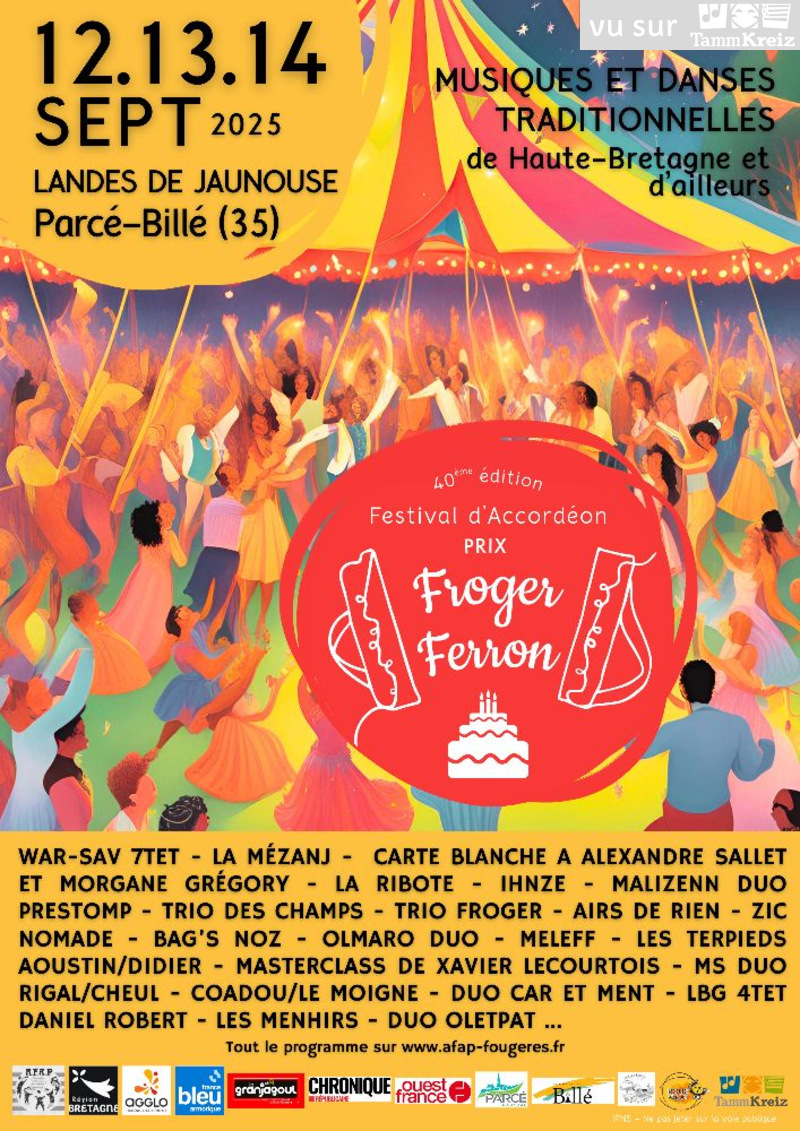 Prix Froger-Ferron à Billé<br>2€ de réduction offert à nos adhérents
