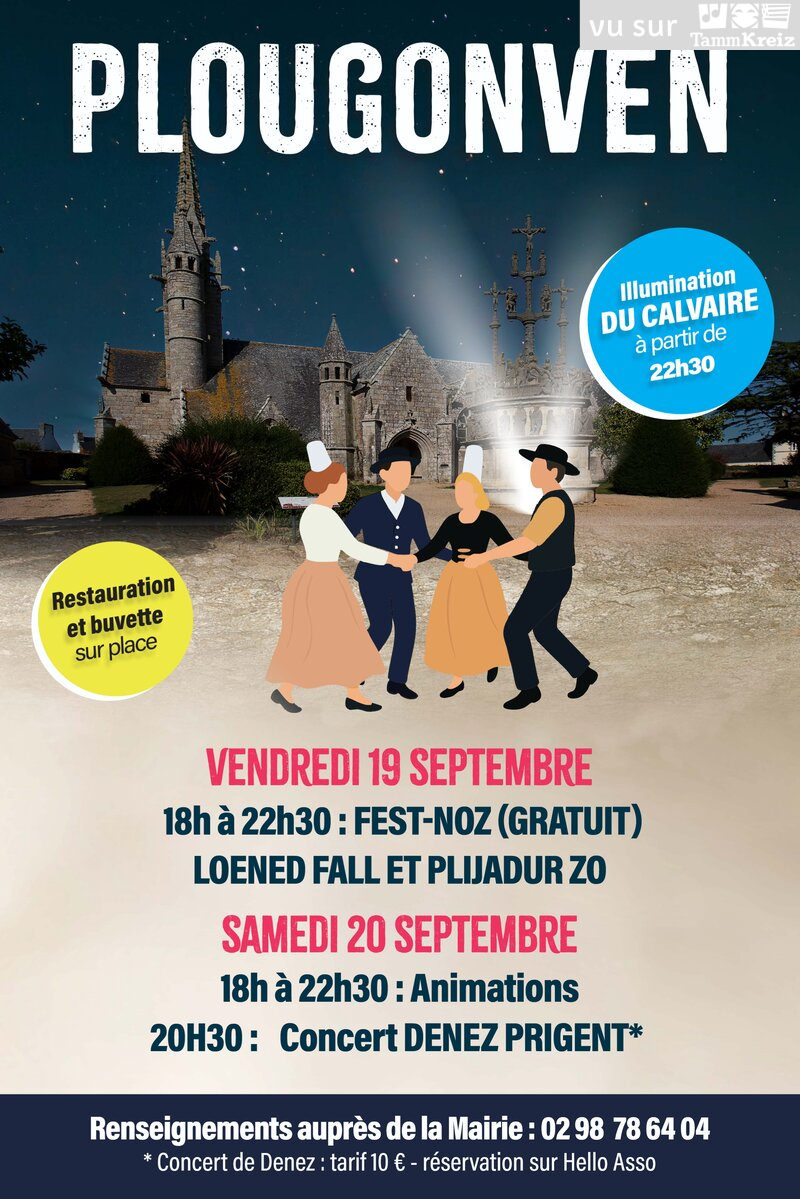Fest-noz à Plougonven
