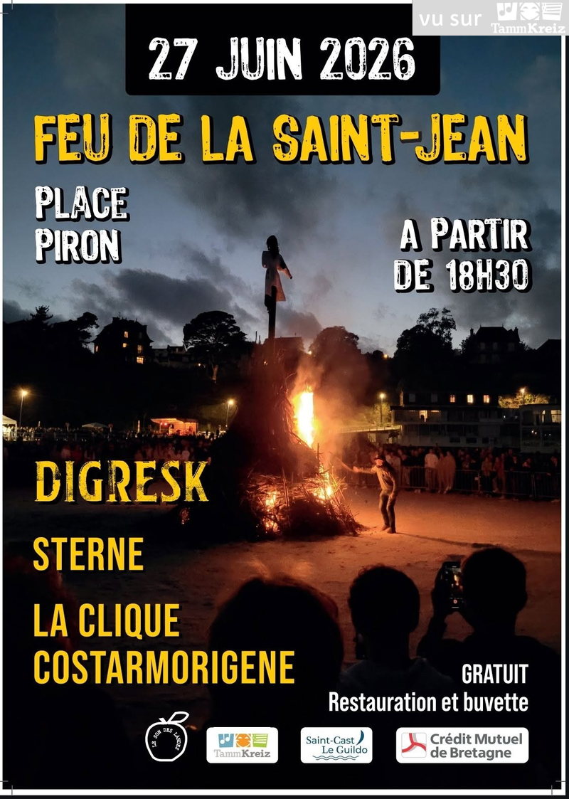 Fest-noz à St Cast-le-Guildo<br>Un ticket conso offert à nos adhérents