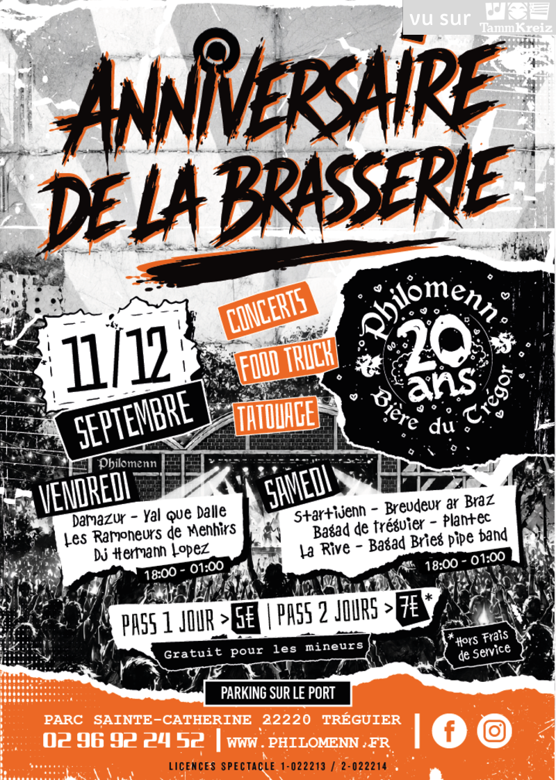 20 ans de la brasserie Philomenn
