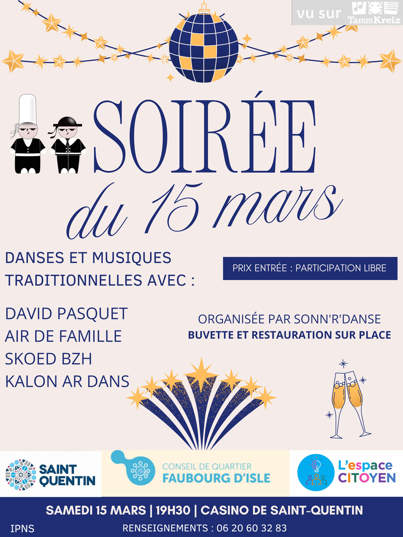 Fest-Noz/Bal folk à Saint-Quentin
