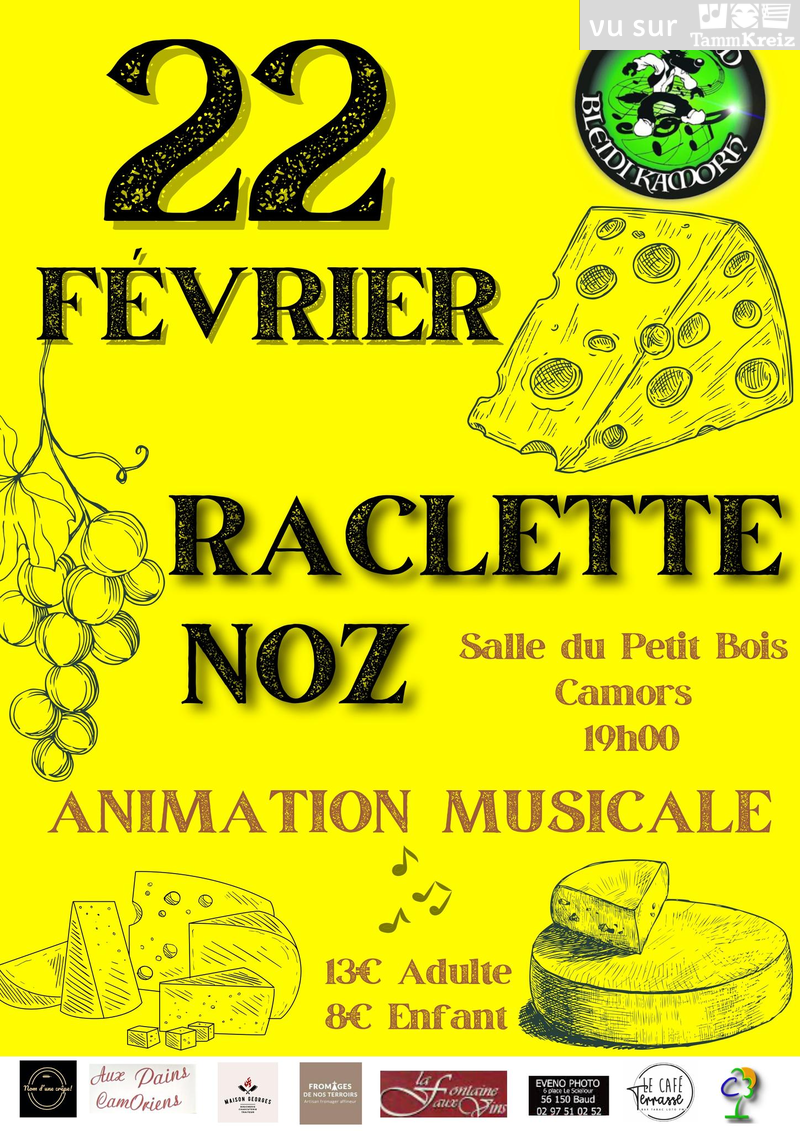 Repas et fest-noz à Camors