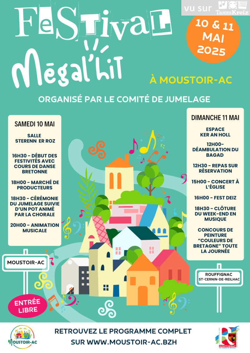 Concert et Fest-Deiz à Moustoir-Ac