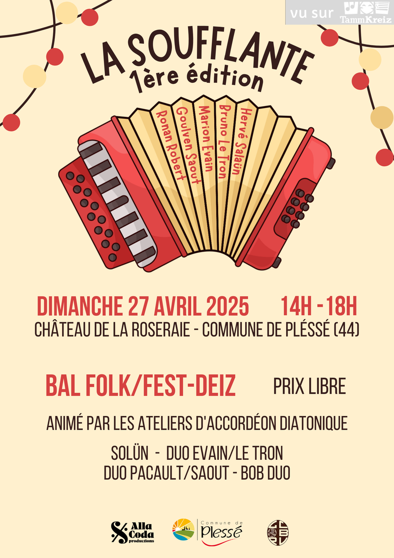 Fest-deiz/bal à Plessé