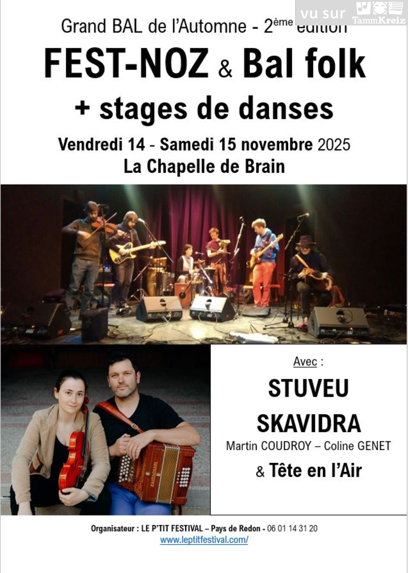 Fest-Noz/Bal folk à La Chapelle-de-Brain