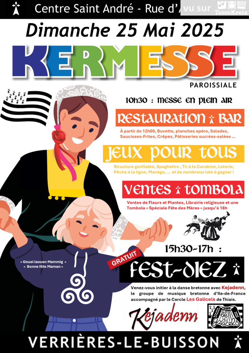 Fest Deiz à Verrières le Buisson