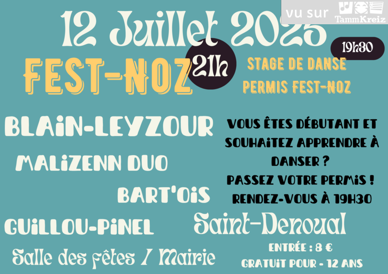 Fest Noz à Saint-Denoual