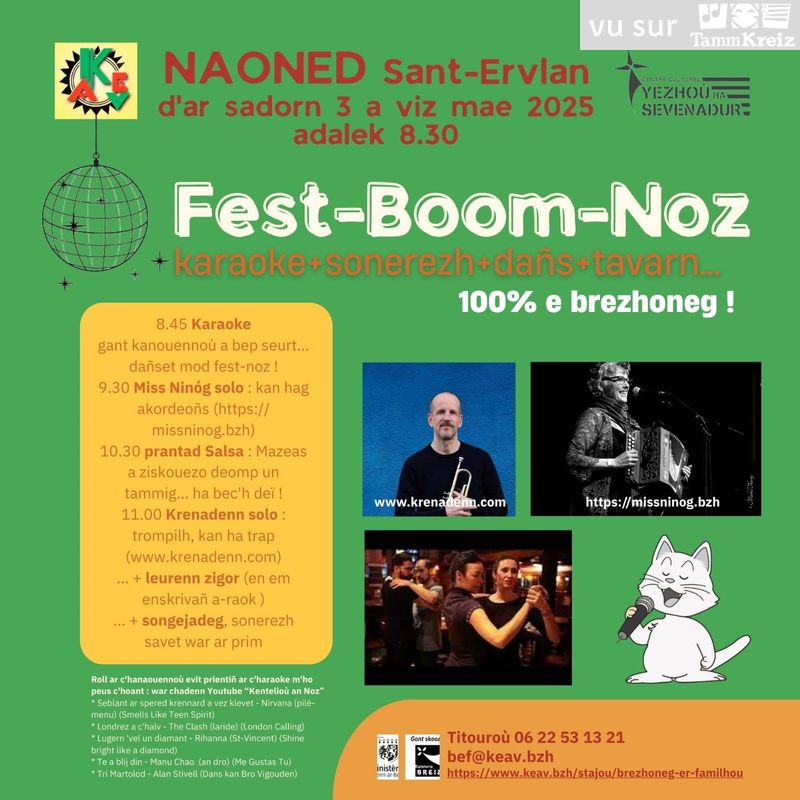 Concert et Fest-Noz à Saint-Herblain
