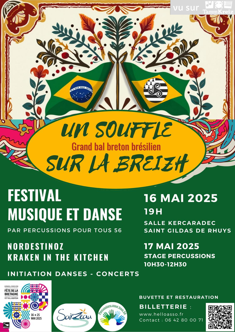 Concert/Bal à Saint-Gildas-de-Rhuys