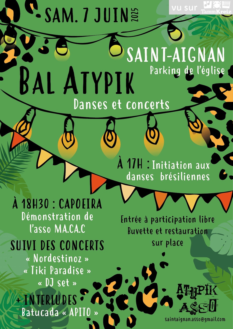 Concert/Bal à Saint-Aignan
