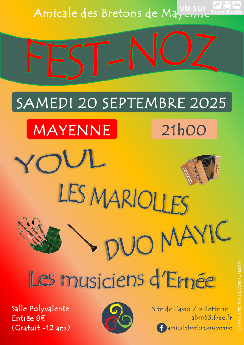 Fest Noz à Mayenne