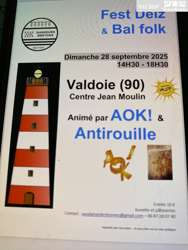 Fest Noz à Valdoie
