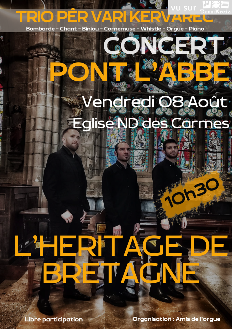 Concert à Pont-l'Abbé