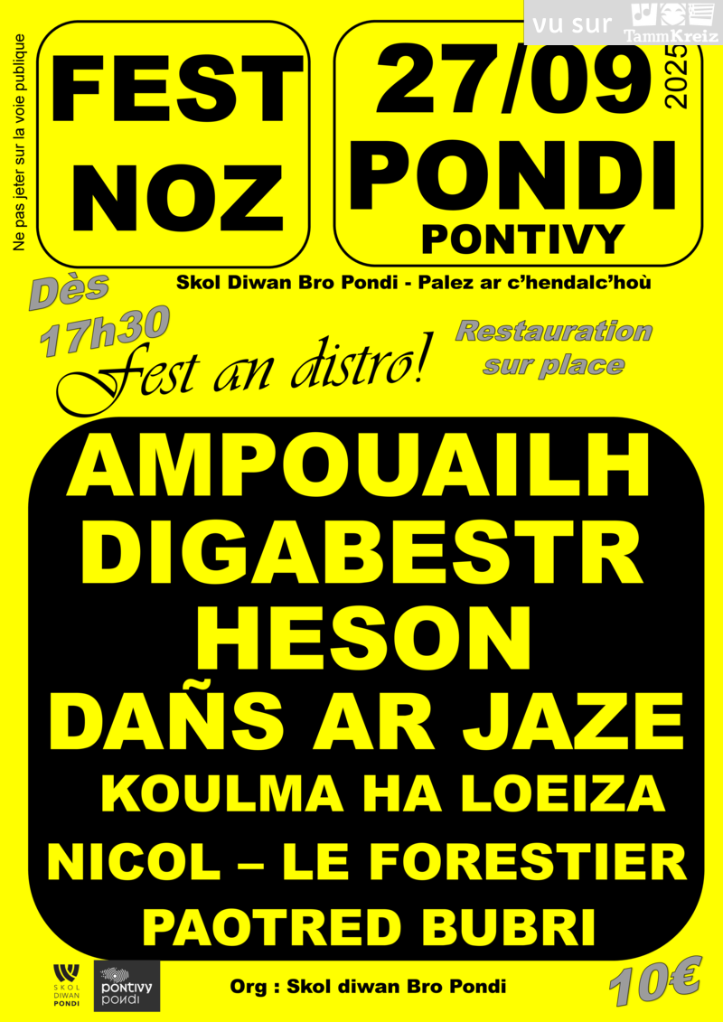 Fest-deiz ha noz à Pontivy