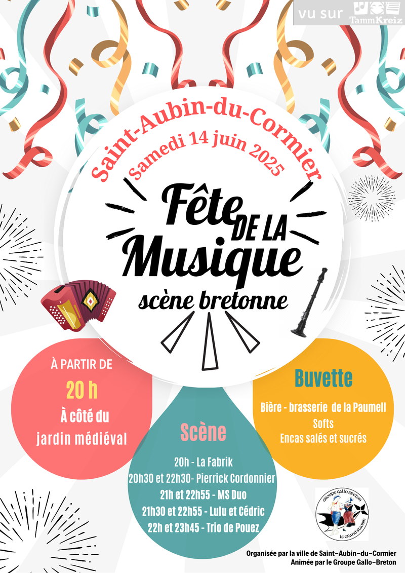 Fest Noz à Saint-Aubin-du-Cormier