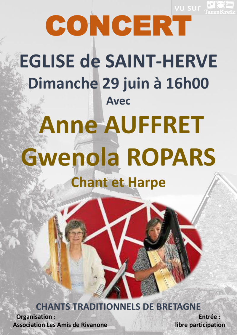 Concert à Saint-Hervé