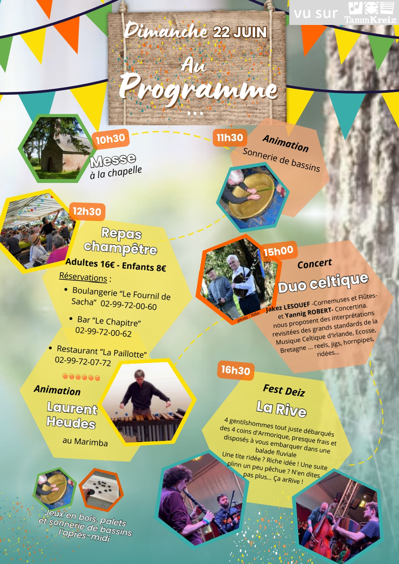 Concert et Fest-Deiz à Sainte-Marie