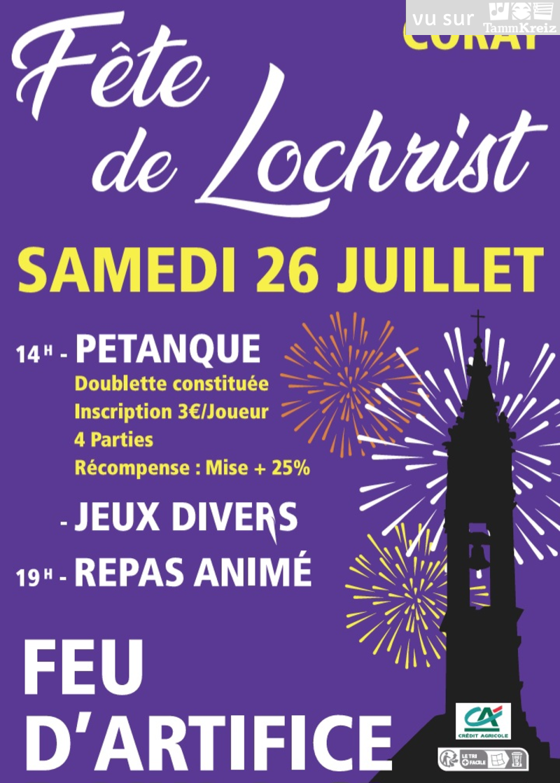 Repas animé à Coray