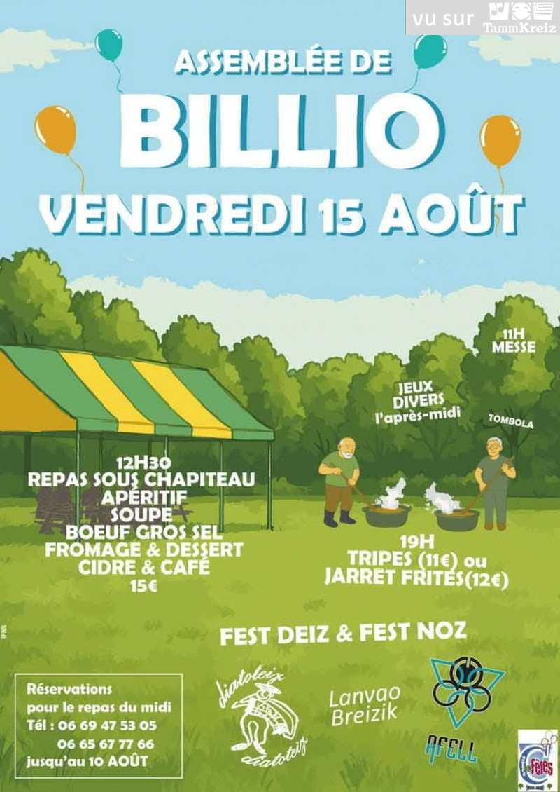 Fest-deiz ha noz à Billio