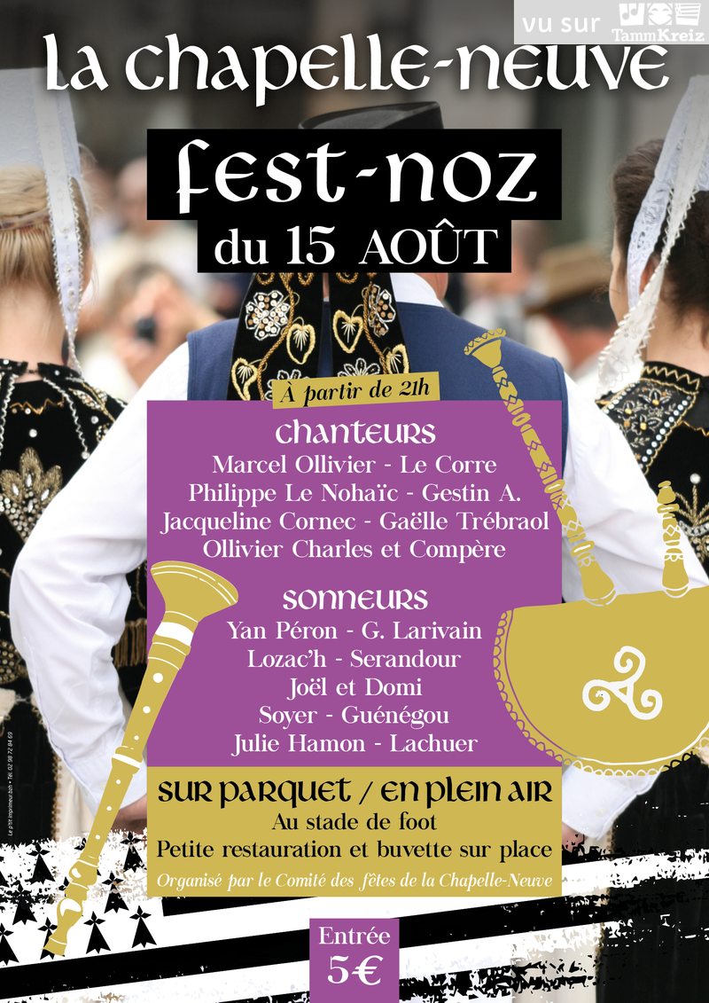 Fest Noz à La Chapelle-Neuve