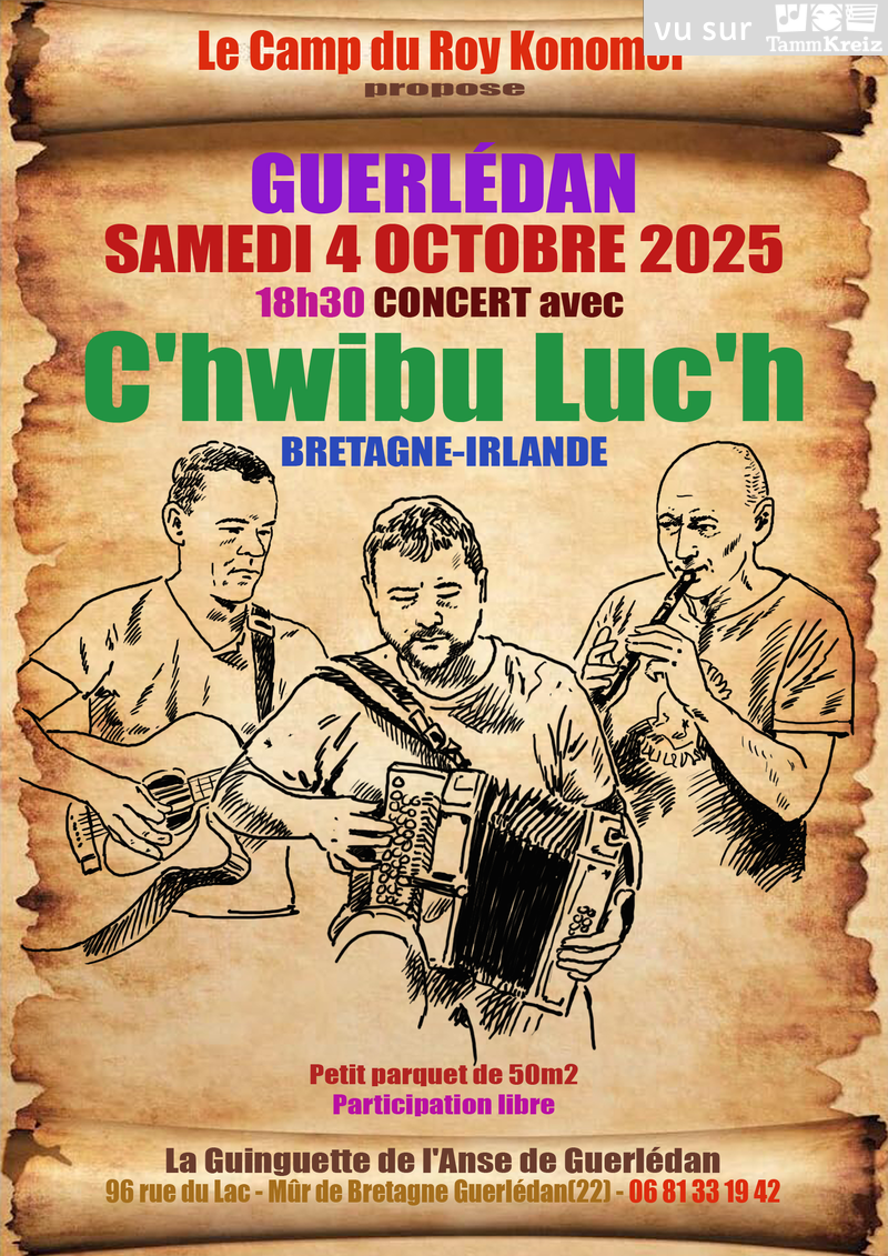 Repas animé&nbsp;à&nbsp;Guerledan