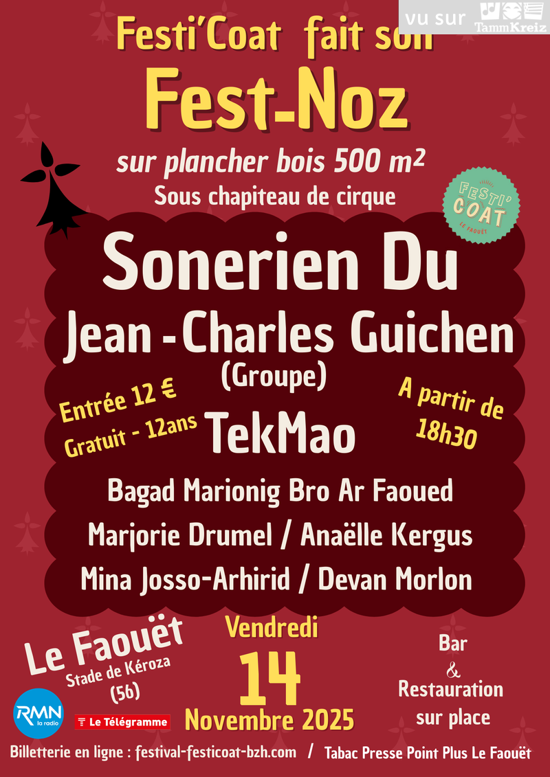 Fest Noz&nbsp;à&nbsp;Le Faouët