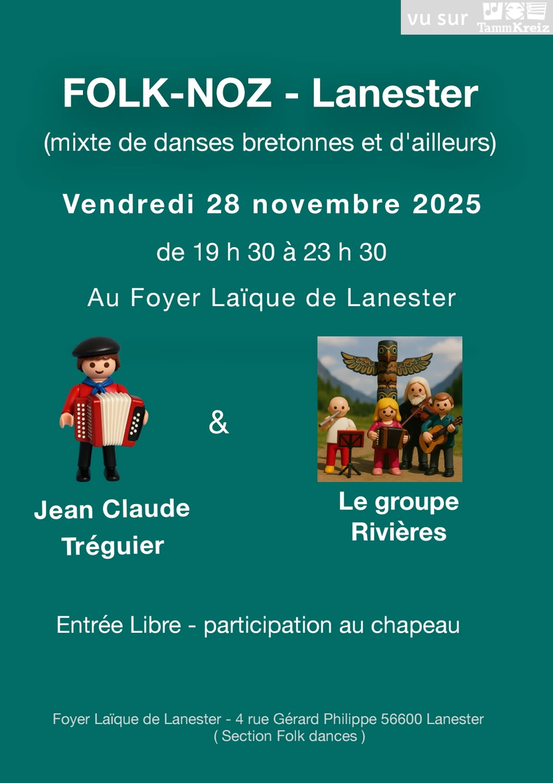Fest-Noz/Bal folk&nbsp;à&nbsp;Lanester