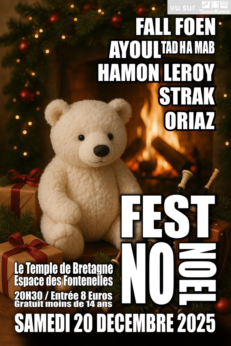 Fest Noz&nbsp;à&nbsp;Le Temple de Bretagne
