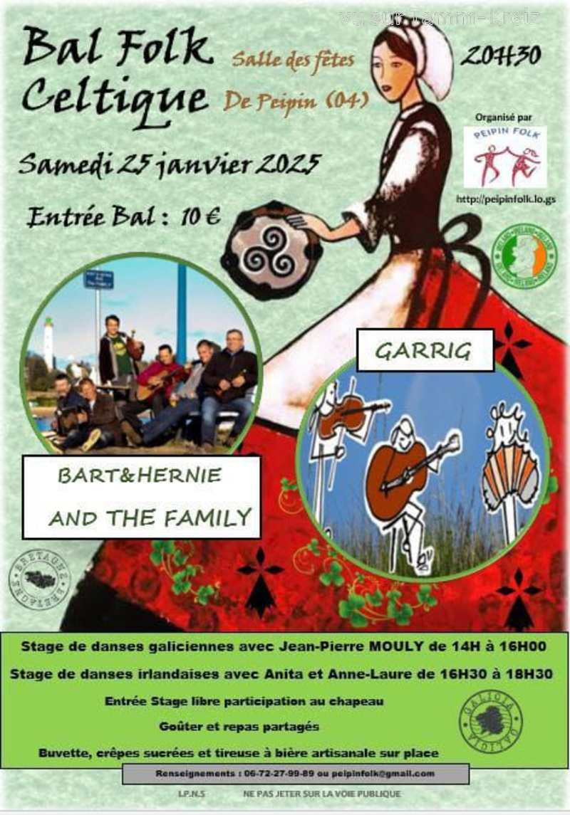 Fest-Noz/Bal folk à Peipin