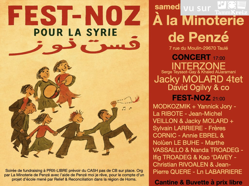Concert et Fest-Noz&nbsp;à&nbsp;Taulé