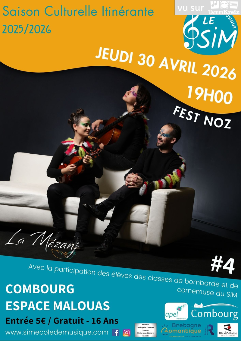 Fest Noz&nbsp;à&nbsp;Combourg