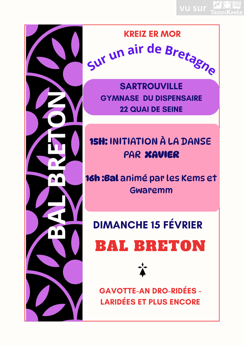 Bal breton&nbsp;à&nbsp;Sartrouville