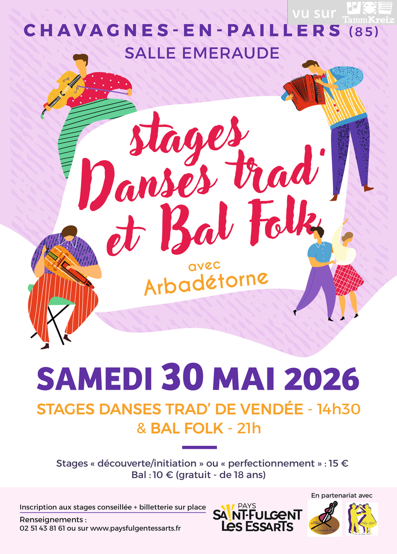 Bal vendéen&nbsp;à&nbsp;Chavagnes-en-paillers
