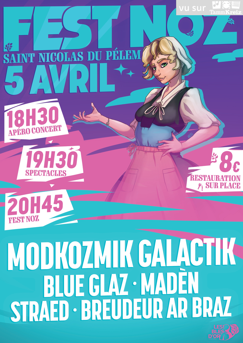 Fest Noz&nbsp;à&nbsp;Saint-Nicolas-du-Pélem