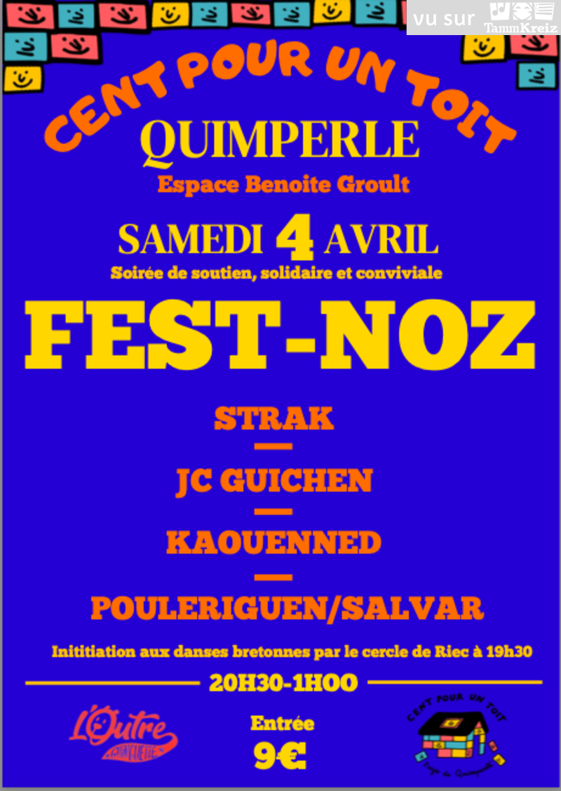 Fest Noz&nbsp;à&nbsp;Quimperlé
