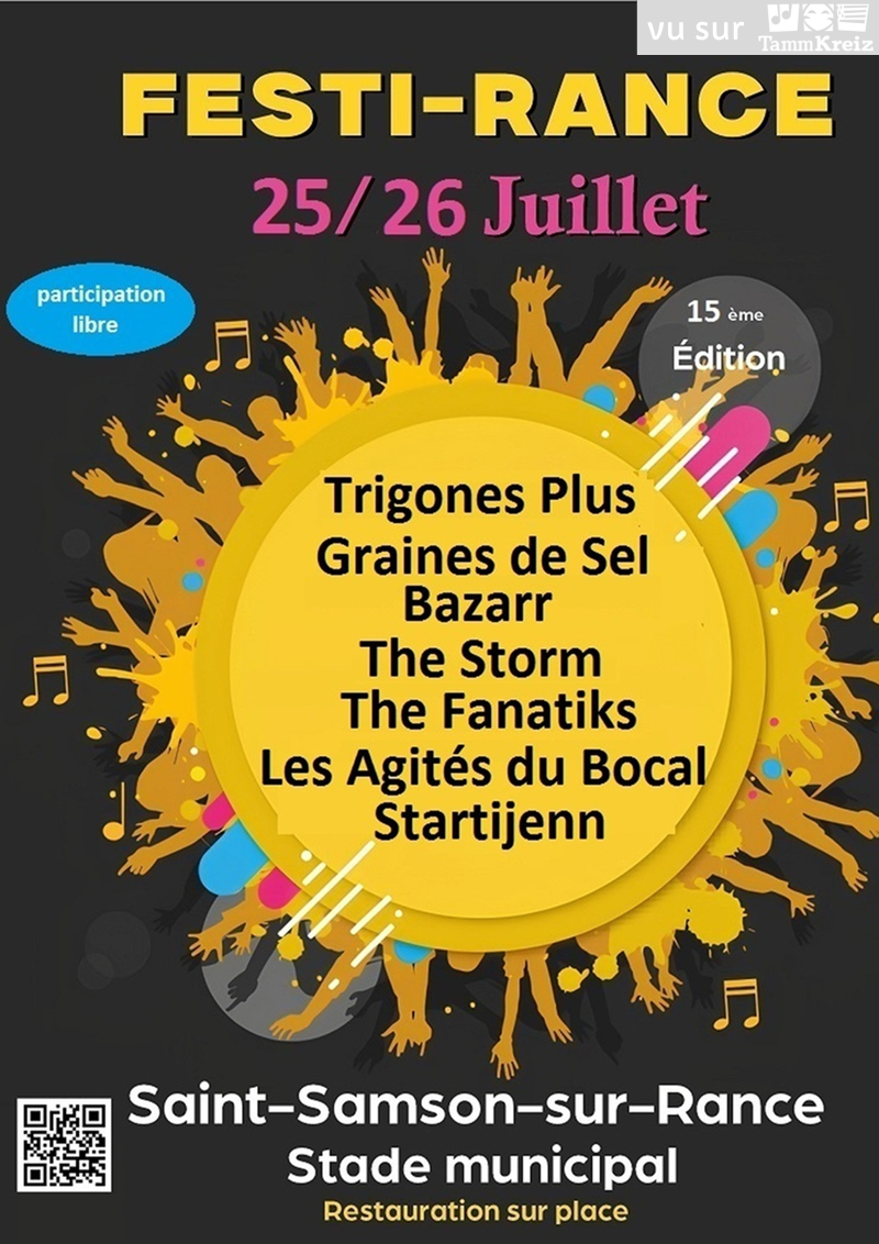 Concert et Fest-Noz&nbsp;à&nbsp;Saint Samson sur Rance