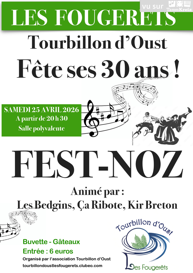 Fest Noz&nbsp;à&nbsp;Les Fougerets